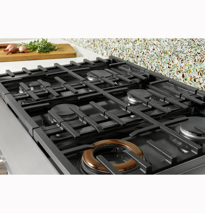 Cafe CGU486P3TD1 CAF(EBACK)™ 48" Commercial-Style Gas Rangetop with 6 Burners and Integrated Griddle (Natural Gas)