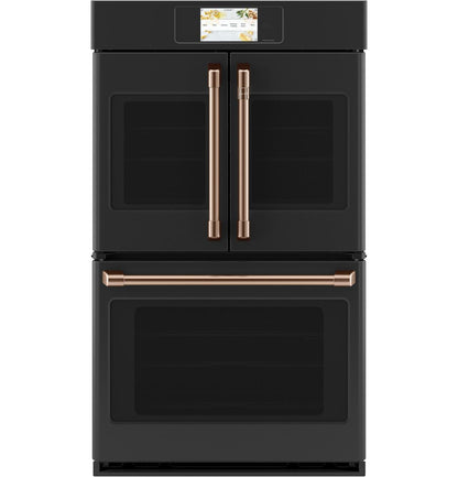 Cafe CTD90FP3ND1 CAF(EBACK)™ Professional Series 30" Smart Built-In Convection French-Door Double Wall Oven