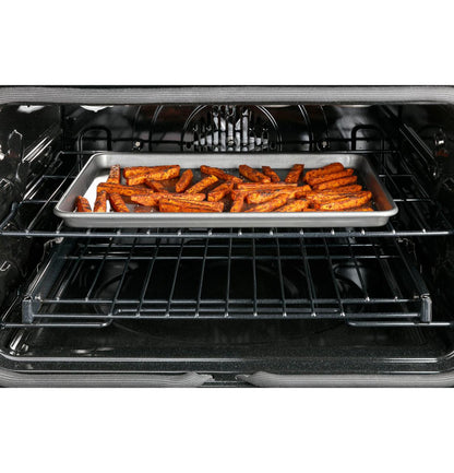 Cafe CES700P4MW2 CAF(EBACK)™ 30" Smart Slide-In, Front-Control, Radiant and Convection Range