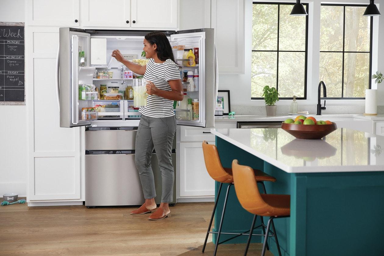 Frigidaire Gallery 21.5 Cu. Ft. Counter-Depth 4-Door French Door Refrigerator