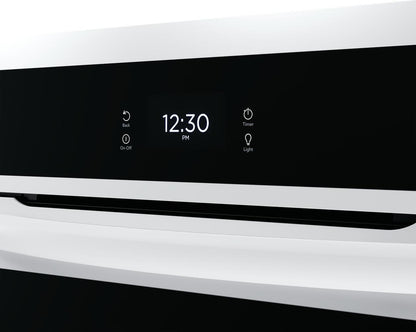 Frigidaire GCWG2438AW 24" Single Gas Wall Oven with Air Fry