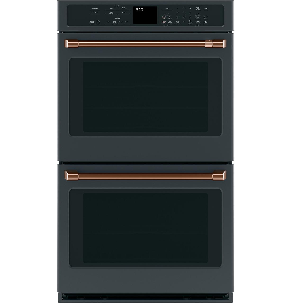 Cafe Caf(eback)™ 2 - 30" Double Wall Oven Handles - Brushed Copper