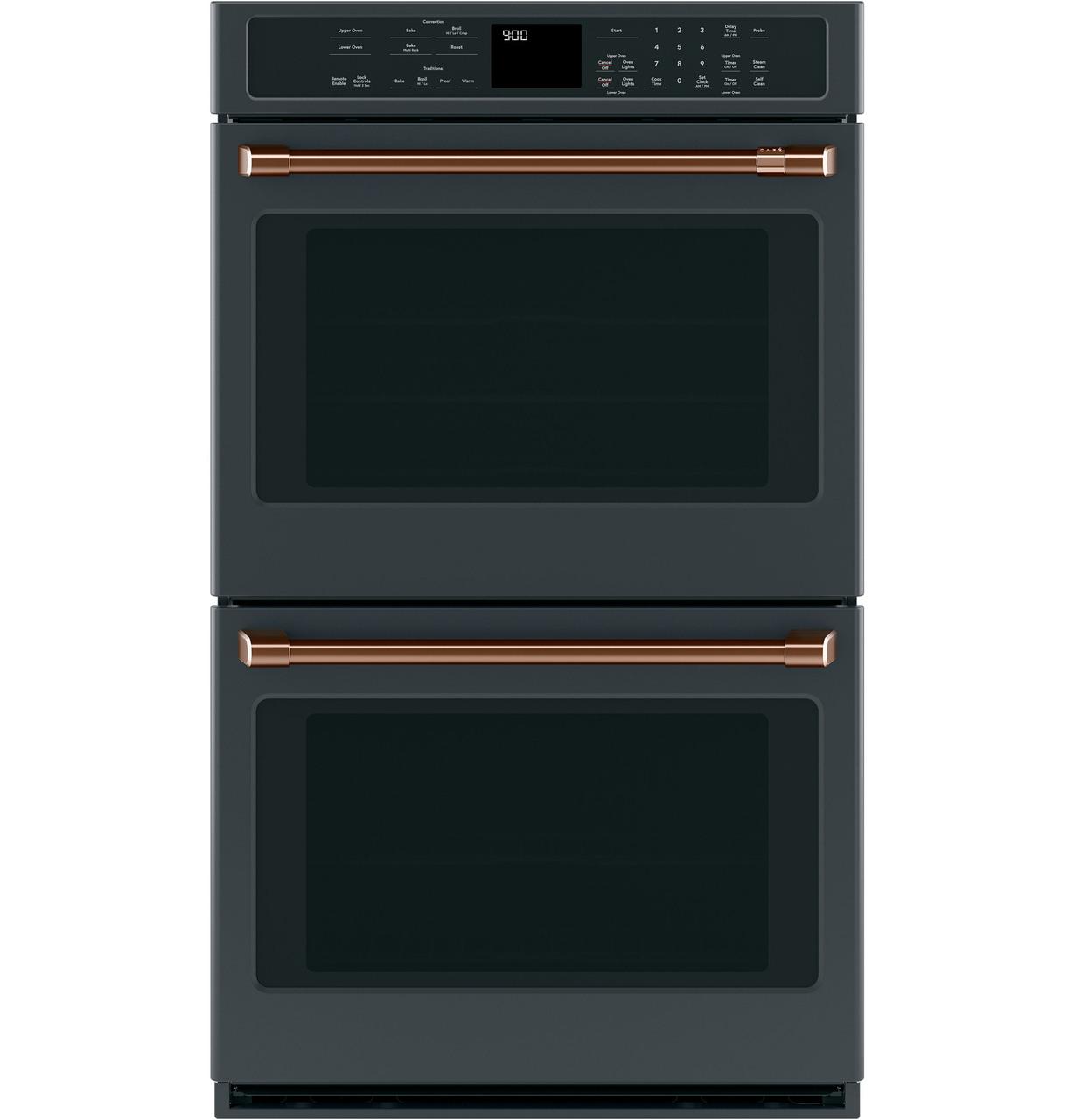 Cafe CXWD0H0PMCU CAF(EBACK)™ 2 - 30" Double Wall Oven Handles - Brushed Copper