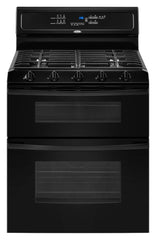 Whirlpool GGG390LXB Gold® Double Oven Freestanding Gas Range