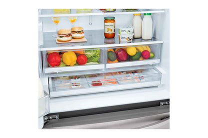 Lg LRFS28XBS 28 cu. ft. 3 Door French Door, Standard Depth, Ice and Water with Single Ice Maker