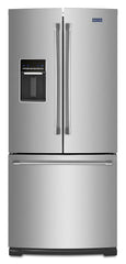 Maytag MFW2055DRM 30-inch Wide French Door Refrigerator with External Water Dispenser- 20 cu. ft.