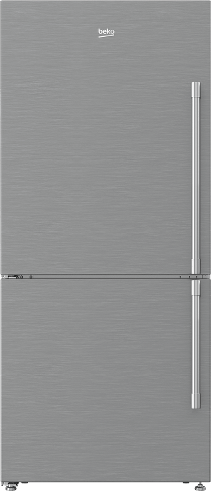30" Freezer Bottom Stainless Steel Refrigerator with Auto Ice Maker (Left Hinge)