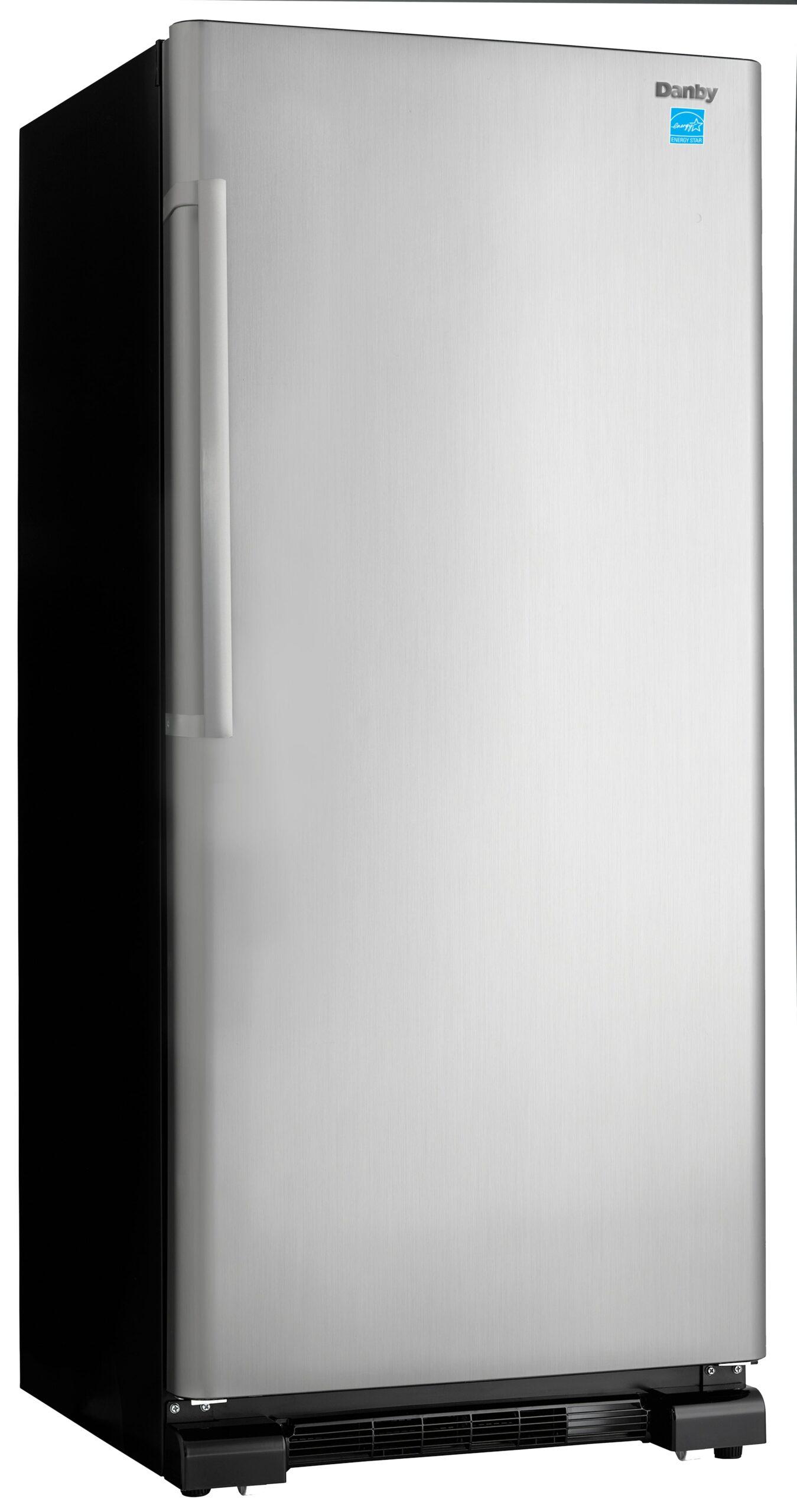 DAR170A3BSLDD Danby Designer 17.0 cu. ft. Apartment Size Fridge in Stainless Steel Look