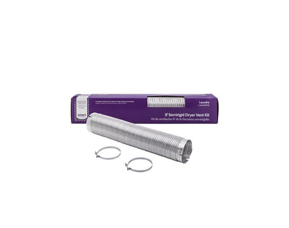 Frigidaire 5305512431 8' Long 4" Diameter Semi Rigid Dryer Vent Installation Kit with Elbow