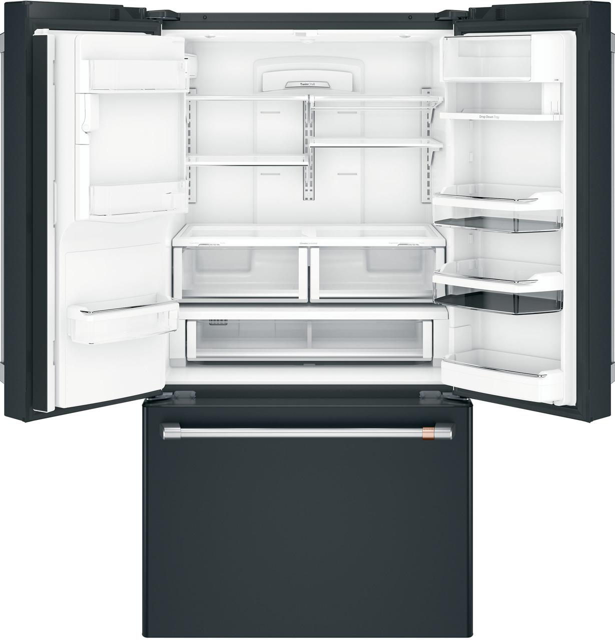 Cafe CFE28TP3MD1 Caf(eback)™ ENERGY STAR® 27.7 Cu. Ft. Smart French-Door Refrigerator with Hot Water Dispenser