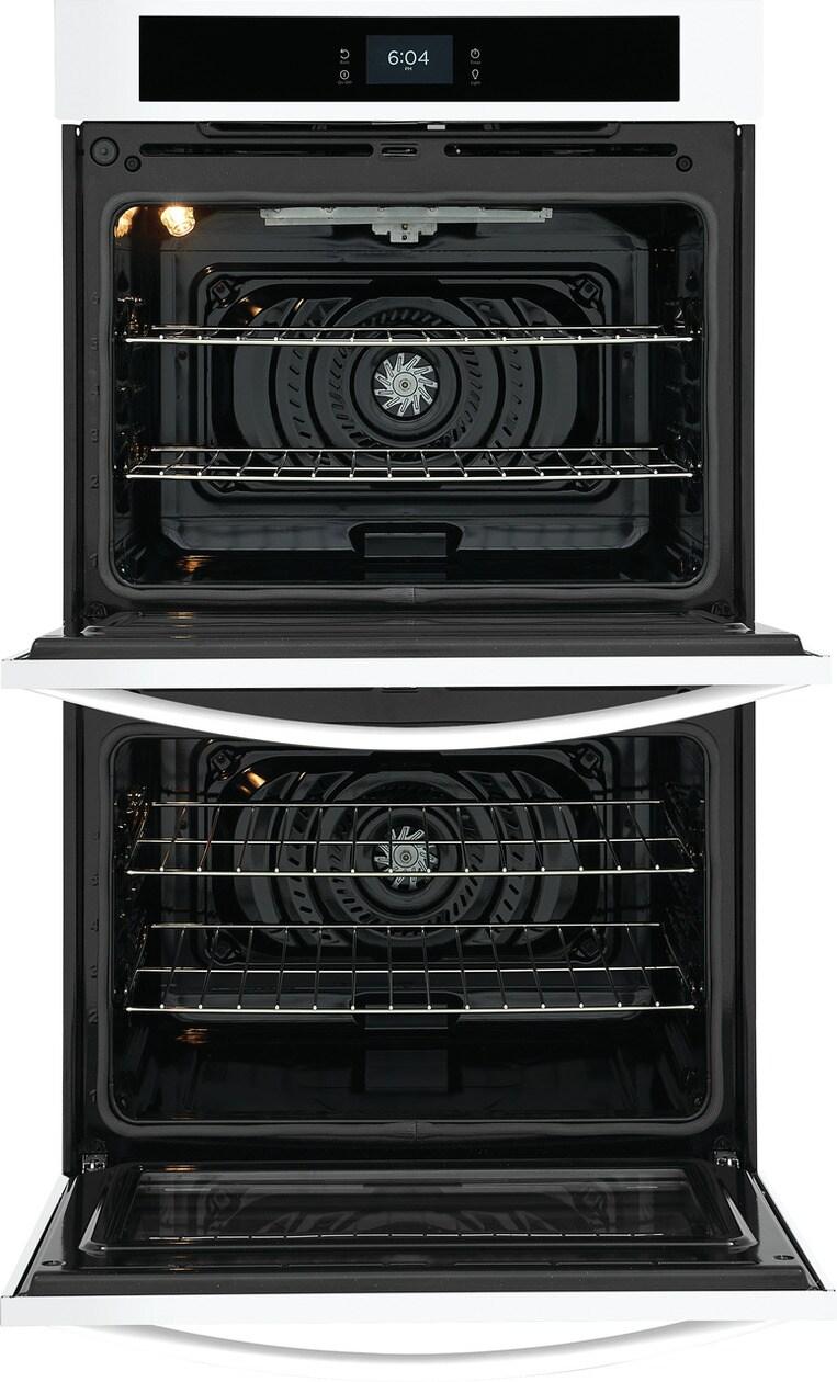 Frigidaire FCWD3027AW 30" Double Electric Wall Oven with Fan Convection