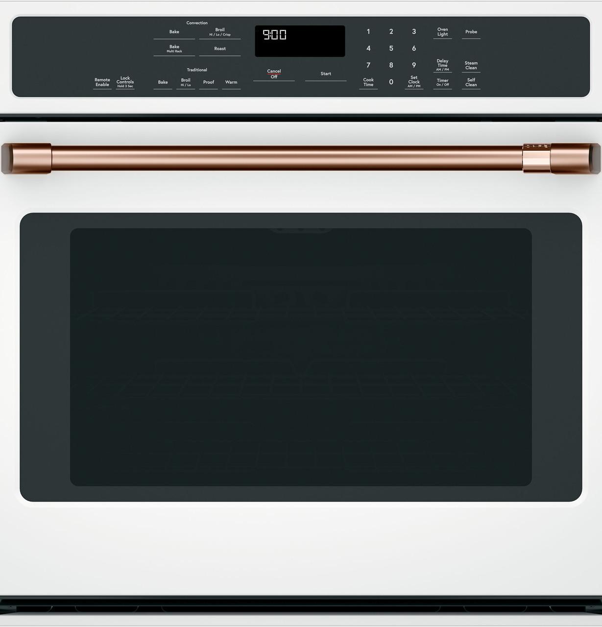 Cafe CXWS0H0PMCU CAF(EBACK)™ 30" Single Wall Oven Handle - Brushed Copper