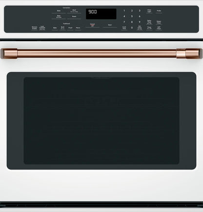 Cafe CXWS0H0PMCU CAF(EBACK)™ 30" Single Wall Oven Handle - Brushed Copper