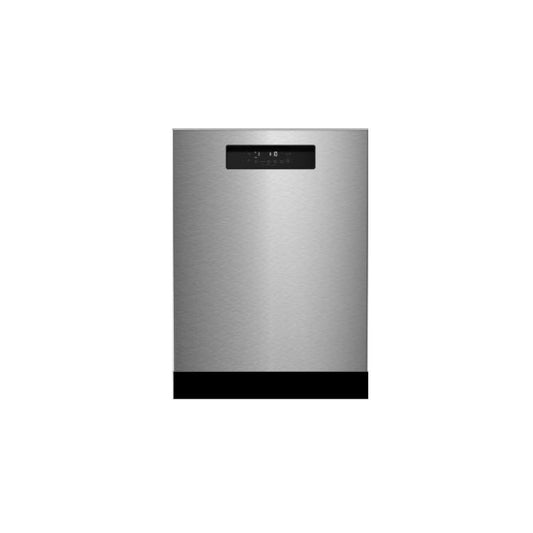 Blomberg Appliances DWT52800SSIH 24in Dishwasher SS w/ 3rd rack, integrated handle 45dBA front control 8 cycle, active vent drying