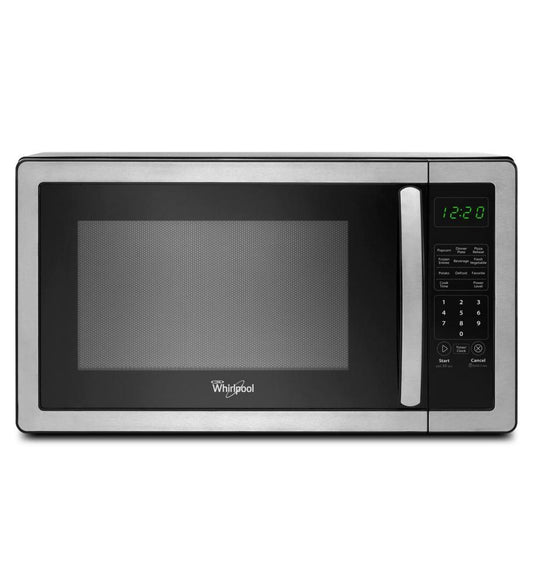 Whirlpool WMC11511AS 1.1 cu. ft. Countertop Microwave with Recessed Glass Turntable