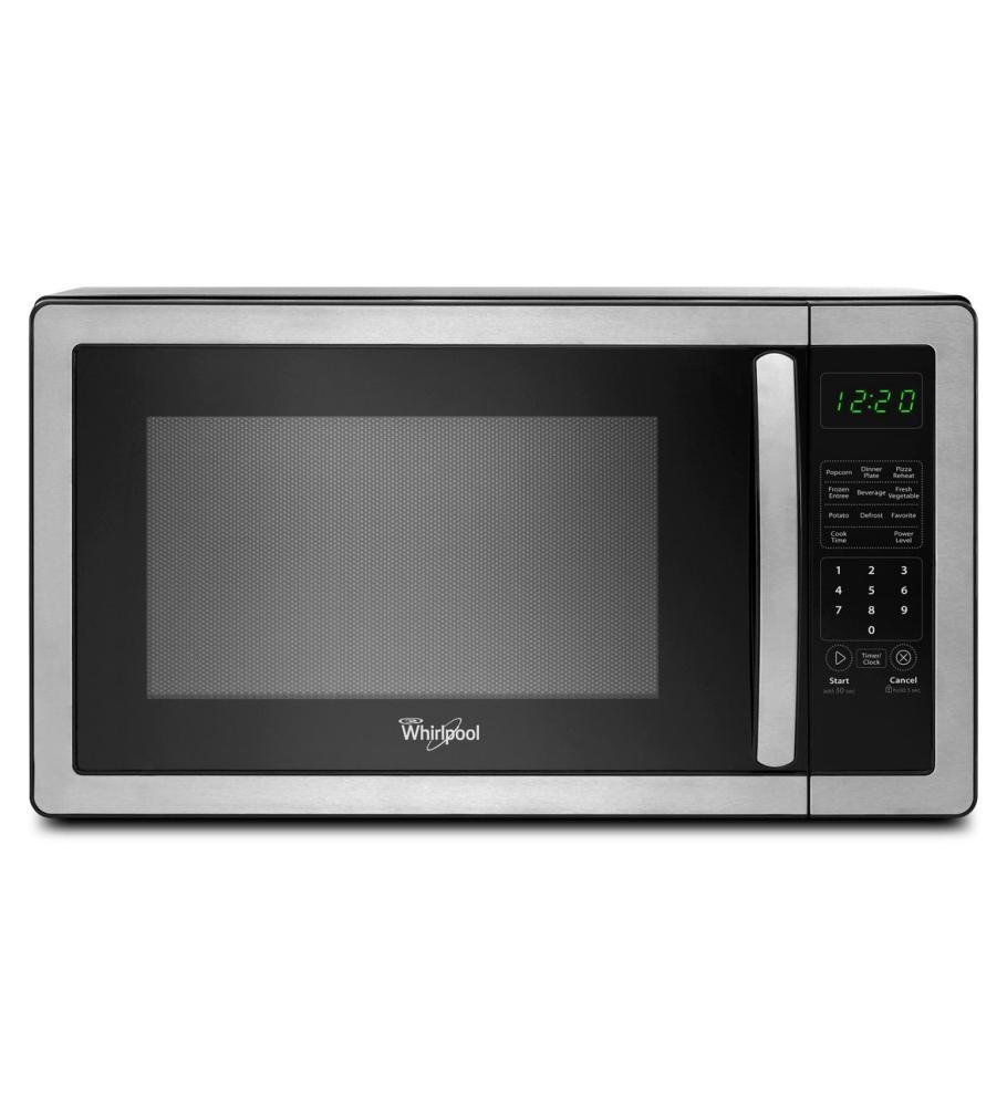 Whirlpool WMC11511AS 1.1 cu. ft. Countertop Microwave with Recessed Glass Turntable