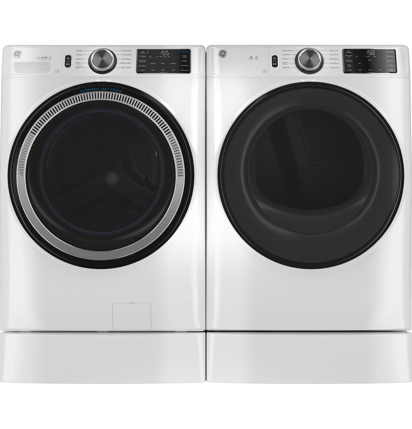 GFR0728SNWW GE® Laundry 7" RightHeight™ Riser