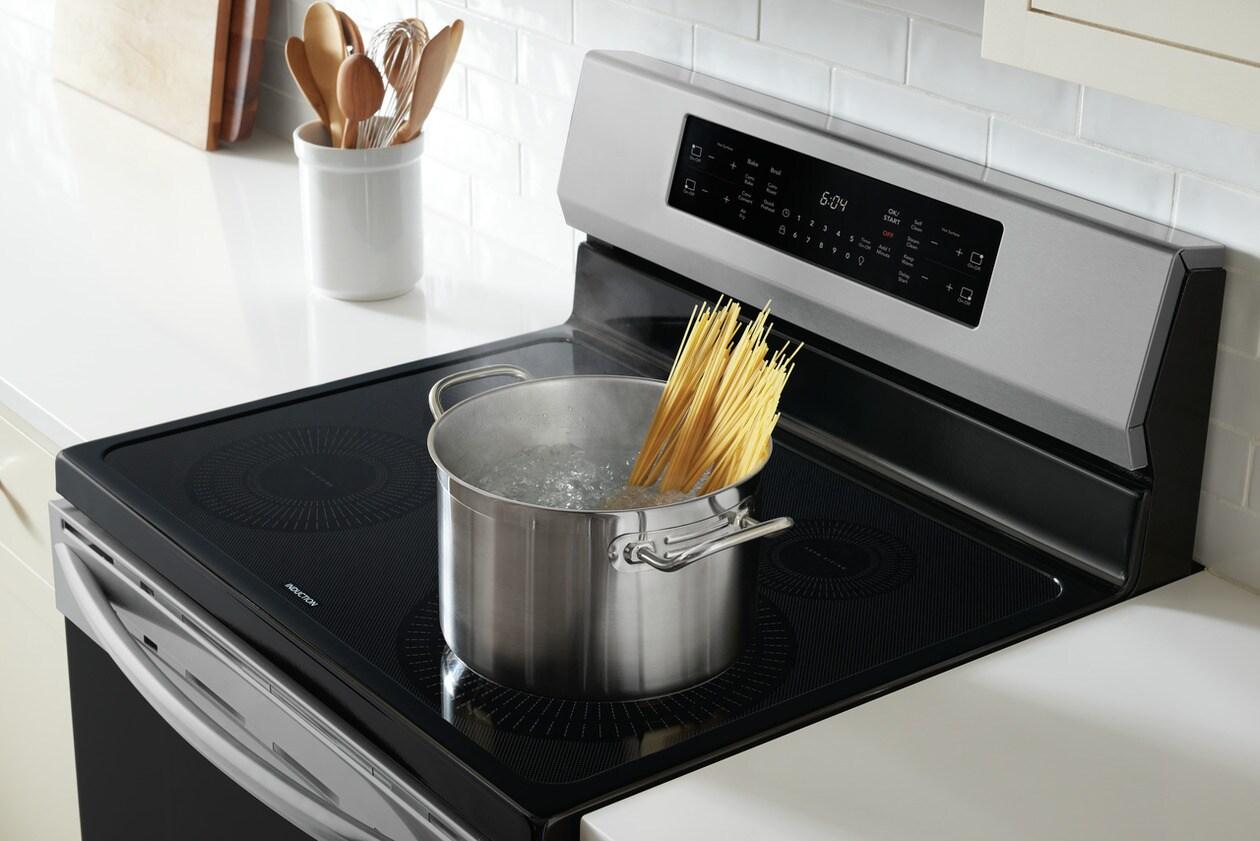 Frigidaire Gallery 30" Freestanding Induction Range with Air Fry