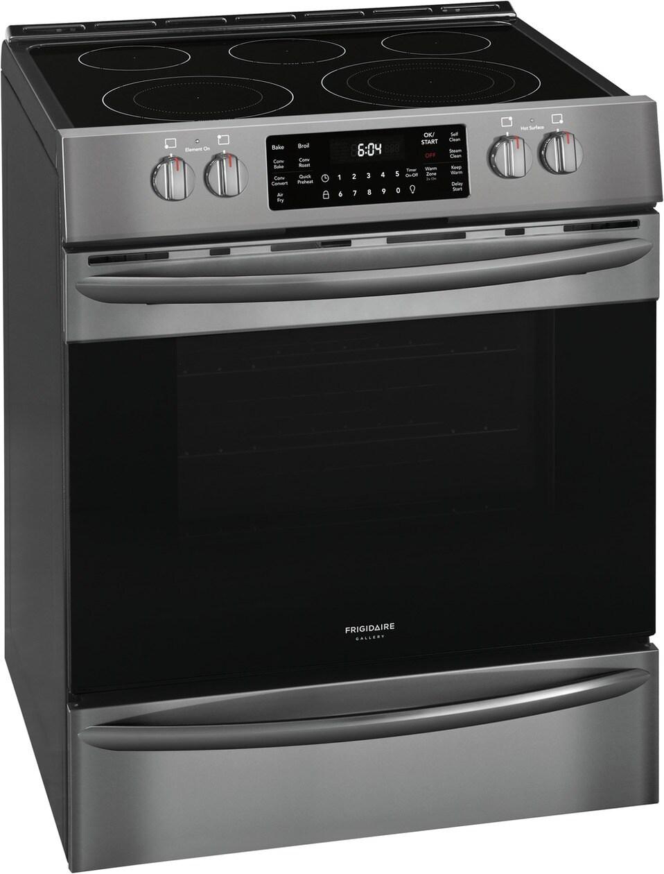 FGEH3047VD Frigidaire Gallery 30" Front Control Electric Range with Air Fry