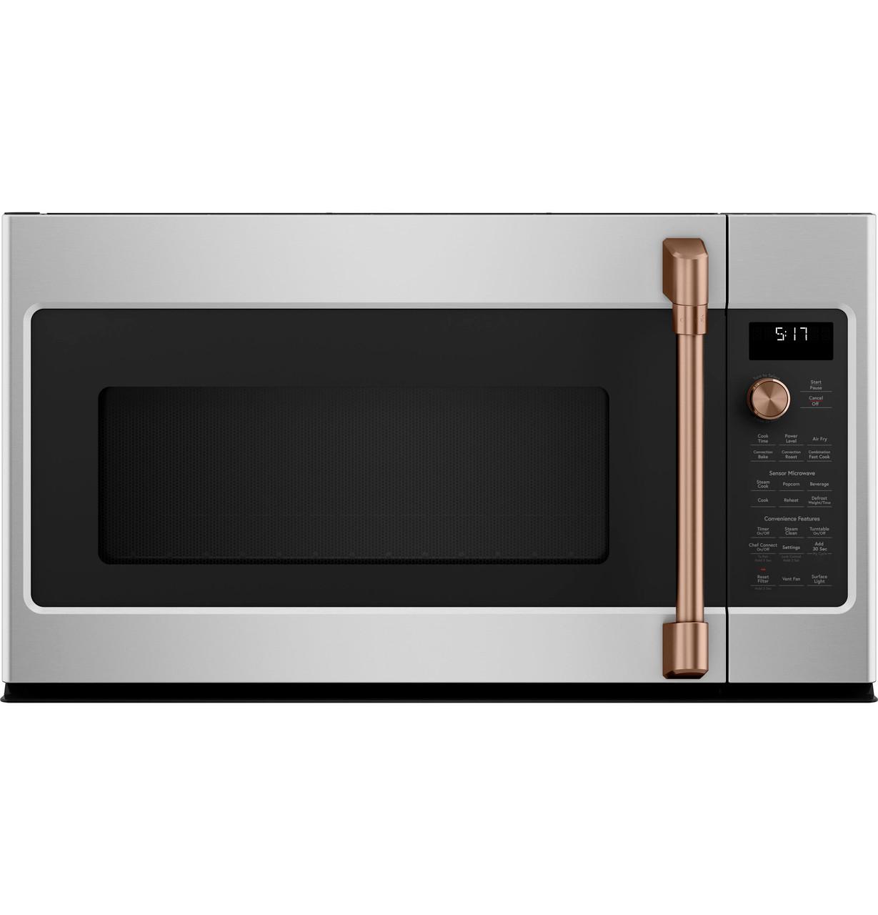 Cafe CVM517P2RS1 CAF(EBACK)™ 1.7 Cu. Ft. Convection Over-the-Range Microwave Oven