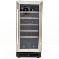 Avanti 30 Bottle Wine Cooler - Stainless Steel with Black Cabinet / 30 Bottles