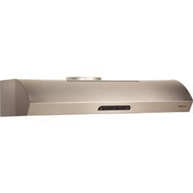 Broan 300 CFM 36" wide Undercabinet Range Hood in Stainless Steel