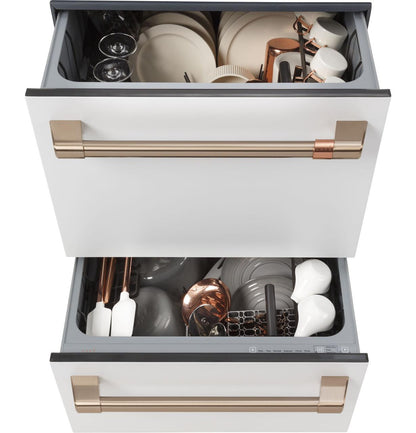Cafe CDD420P4TW2 CAF(EBACK)™ Dishwasher Double Drawer