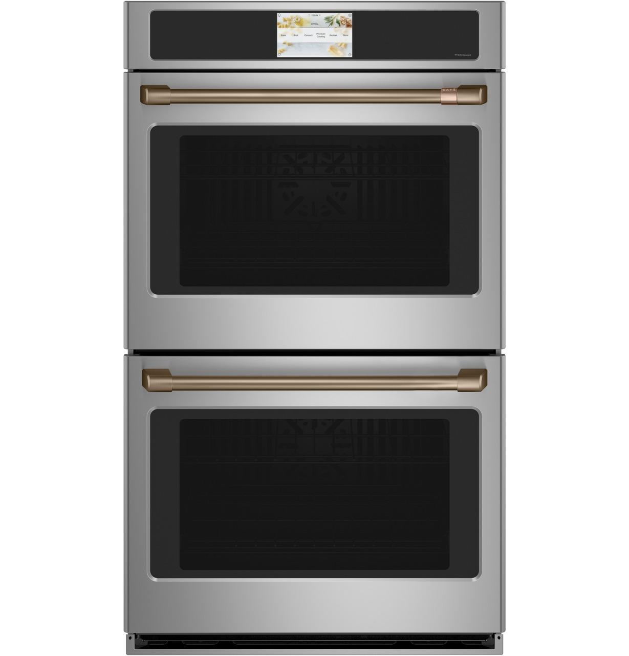 Cafe CXWD0H0PMBZ Caf(eback)™ 2 - 30" Double Wall Oven Handles - Brushed Bronze