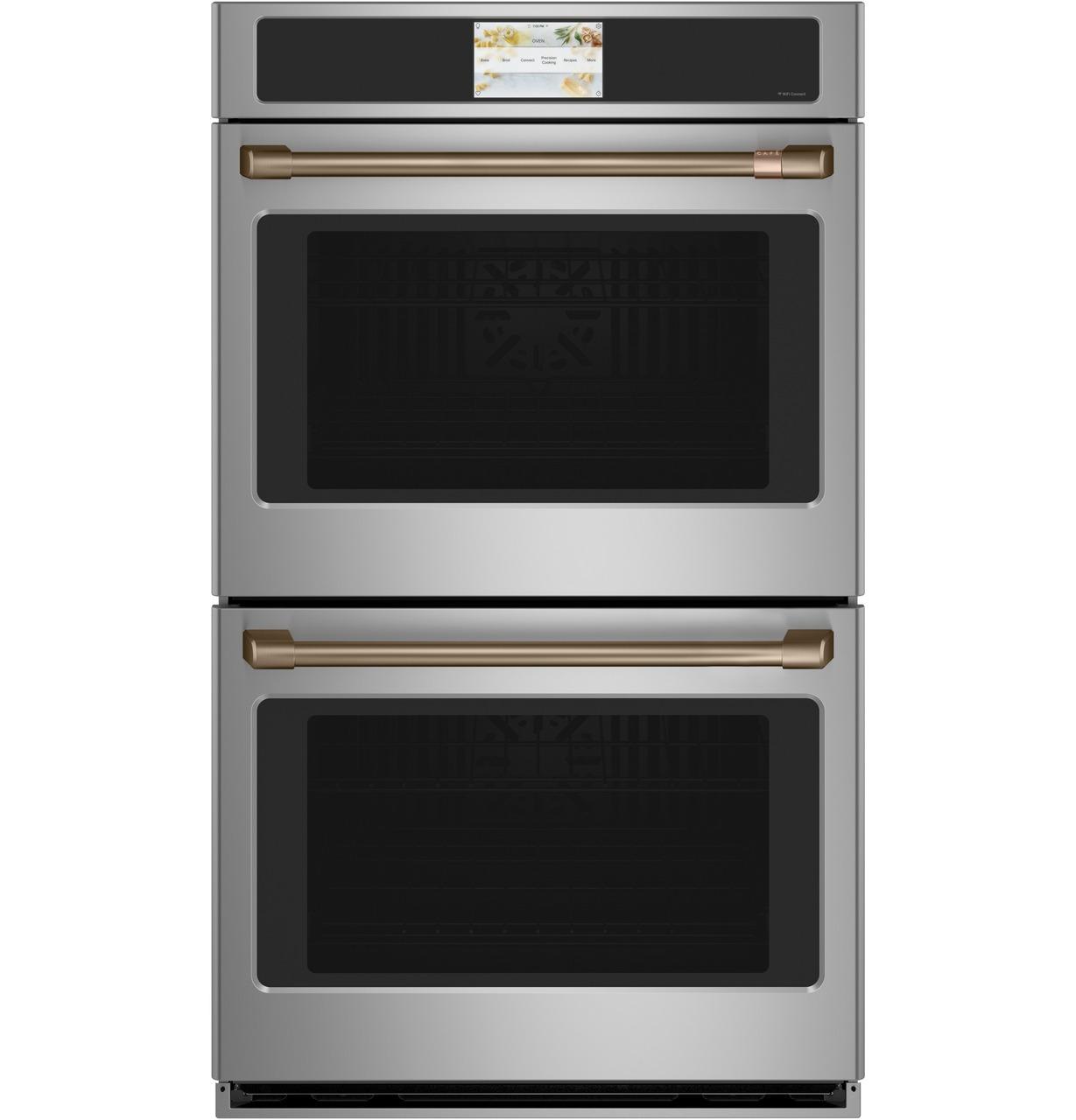Cafe CXWD0H0PMBZ CAF(EBACK)™ 2 - 30" Double Wall Oven Handles - Brushed Bronze