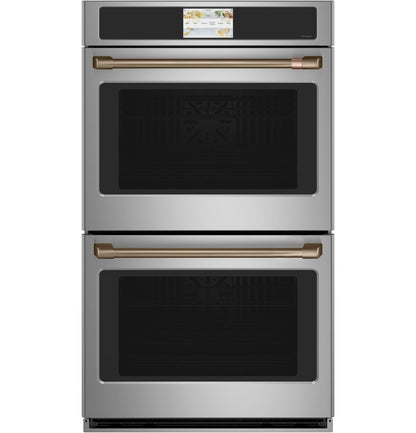 Cafe CXWD0H0PMBZ CAF(EBACK)™ 2 - 30" Double Wall Oven Handles - Brushed Bronze