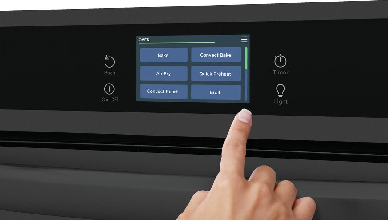 Frigidaire GCWS2438AB 24" Single Electric Wall Oven with Air Fry