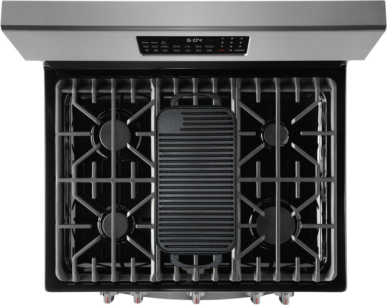 Frigidaire Gallery 30" Freestanding Gas Range with Air Fry