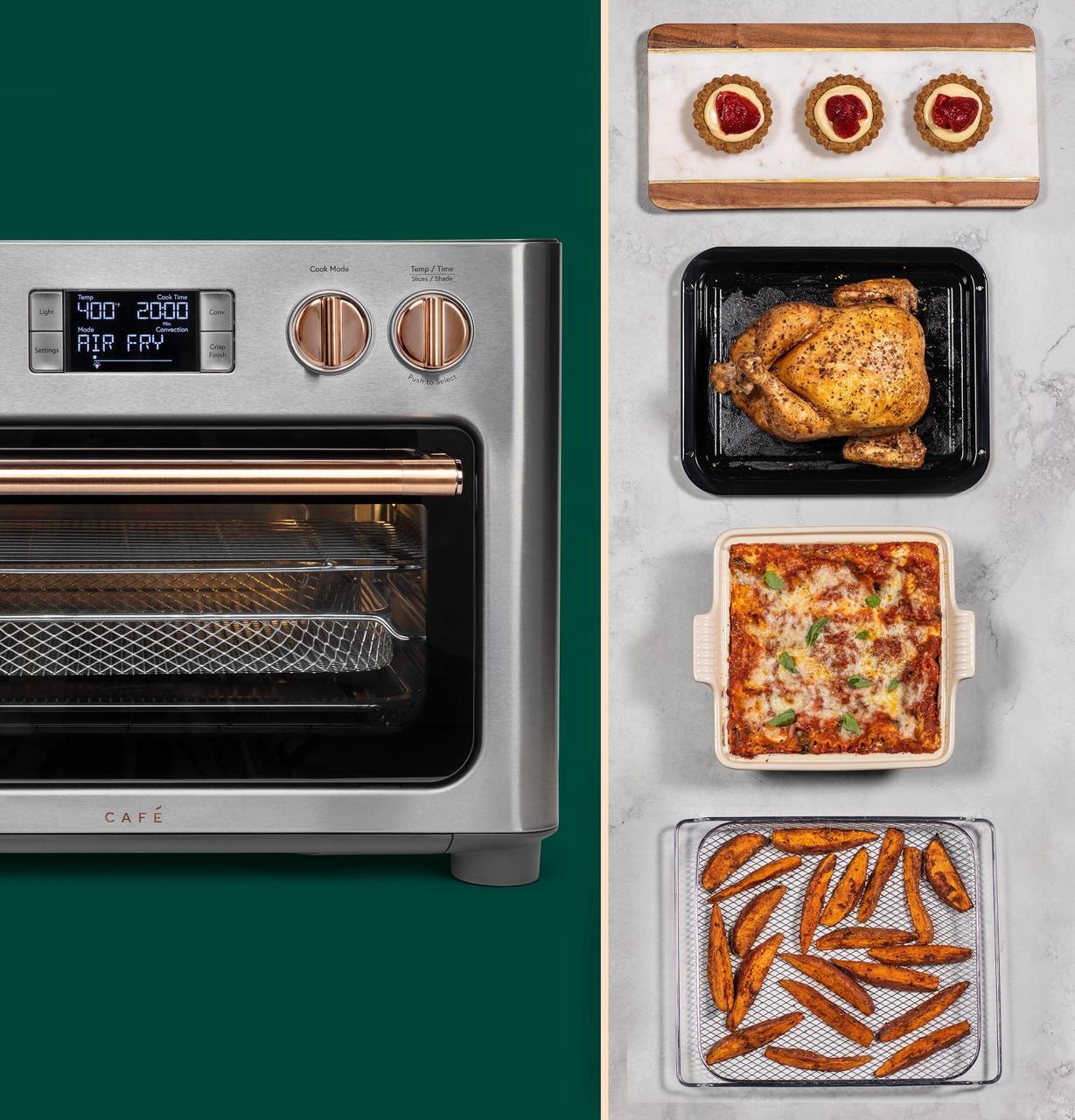 Cafe C9OAAAS2RS3 CAF(EBACK)™ Couture™ Toaster Oven with Air Fry