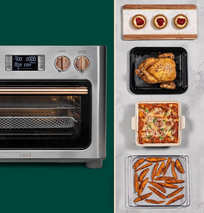 Cafe C9OAAAS2RS3 CAF(EBACK)™ Couture™ Toaster Oven with Air Fry