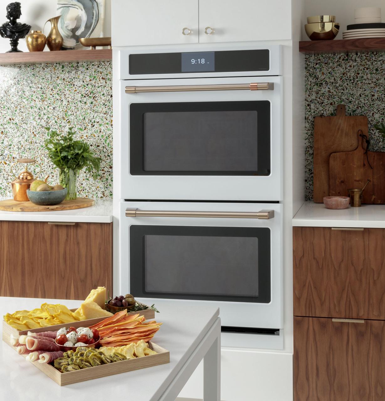 Cafe CTD90DP3ND1 CAF(EBACK)™ Professional Series 30" Smart Built-In Convection Double Wall Oven