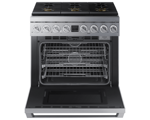 Dacor Transitional 36" Gas Range, Silver Stainless Steel, Natural Gas/Liquid Propane