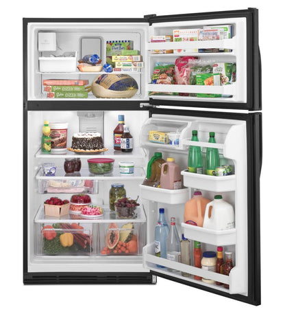 Maytag M1TXEGMYS Top-Freezer Refrigerator with FreshLock Crispers