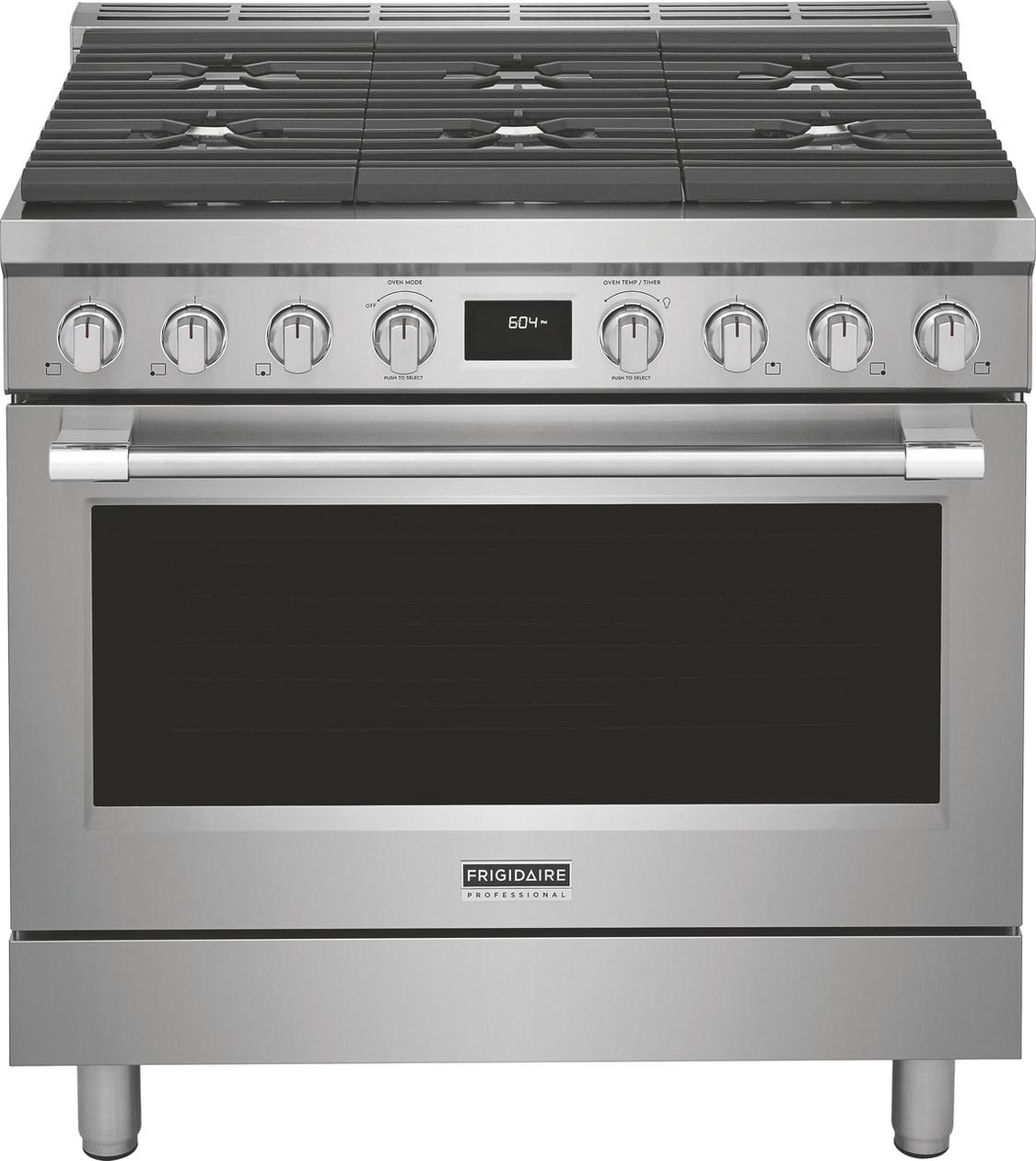 Frigidaire Professional 36" Dual-Fuel Freestanding Range