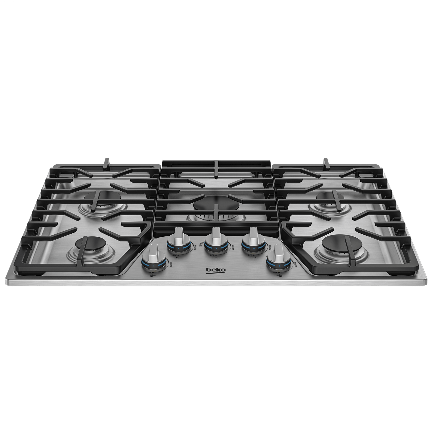 Beko BCTG30500SS 30" Built-In Gas Cooktop with 5 Burners