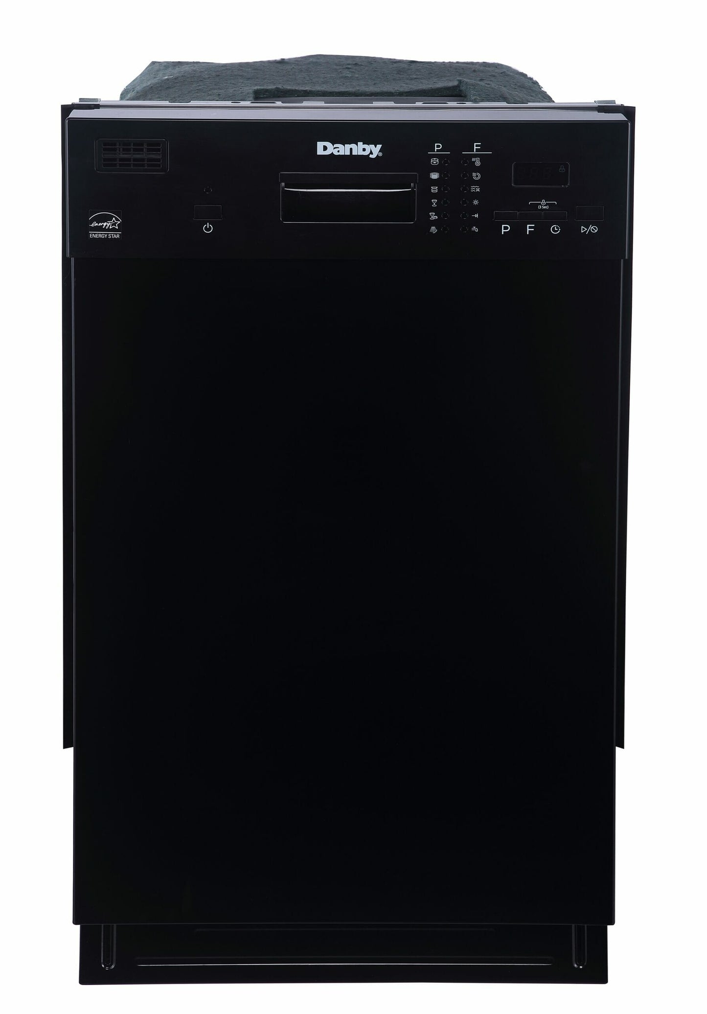 Danby 18" Wide Built-in Dishwasher in Black
