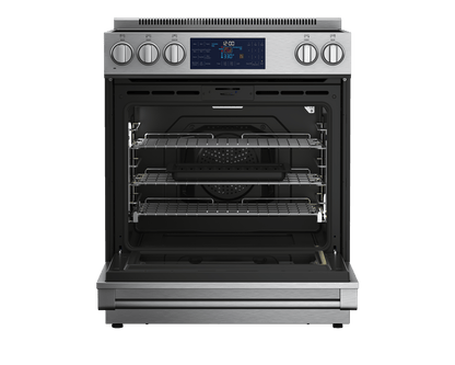 Beko 30" Stainless Steel Slide-In Electric Range