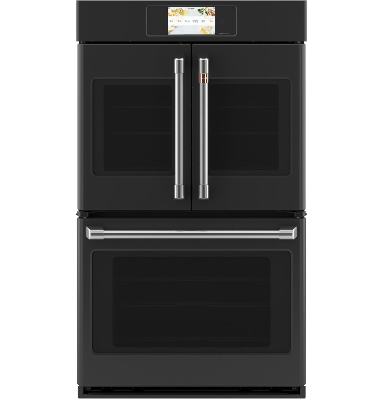 Cafe Caf(eback)™ Professional Series 30" Smart Built-In Convection French-Door Double Wall Oven