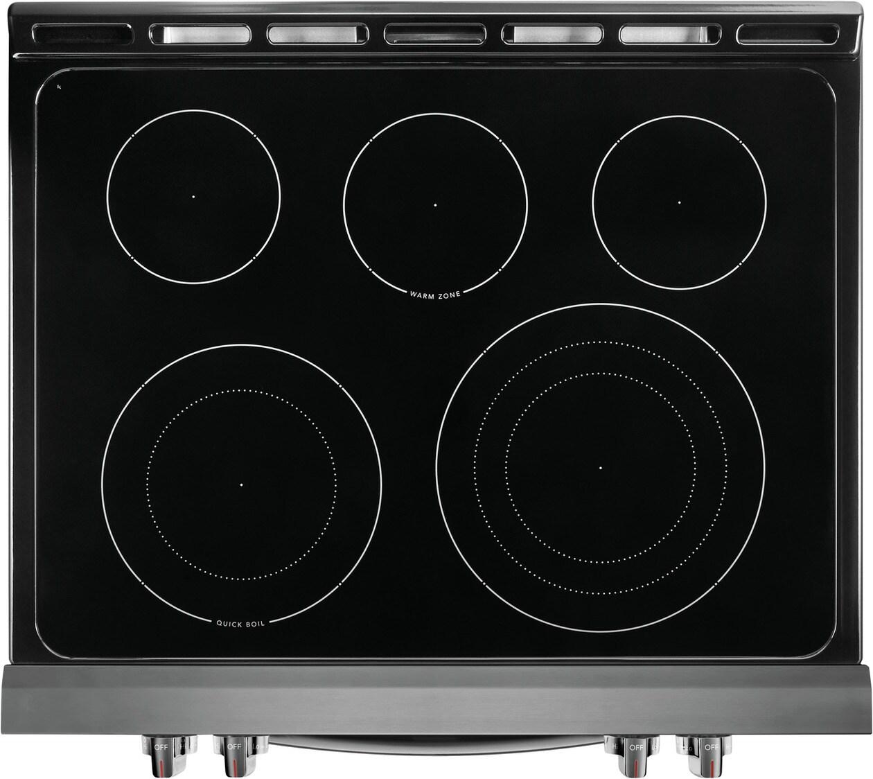 Frigidaire Gallery 30" Front Control Electric Range with Air Fry