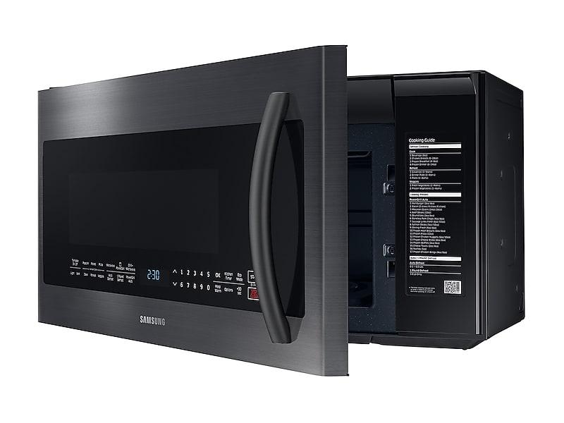 2.1 cu. ft. Over-the-Range Microwave with PowerGrill in Fingerprint Resistant Black Stainless Steel