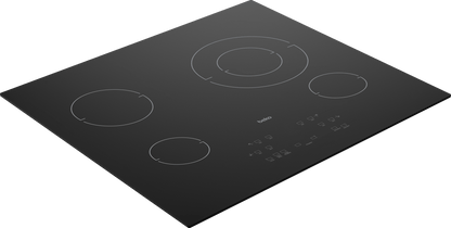Beko ECTM24102 24" Built-In Electric Cooktop with 4 Burners and Touch Control