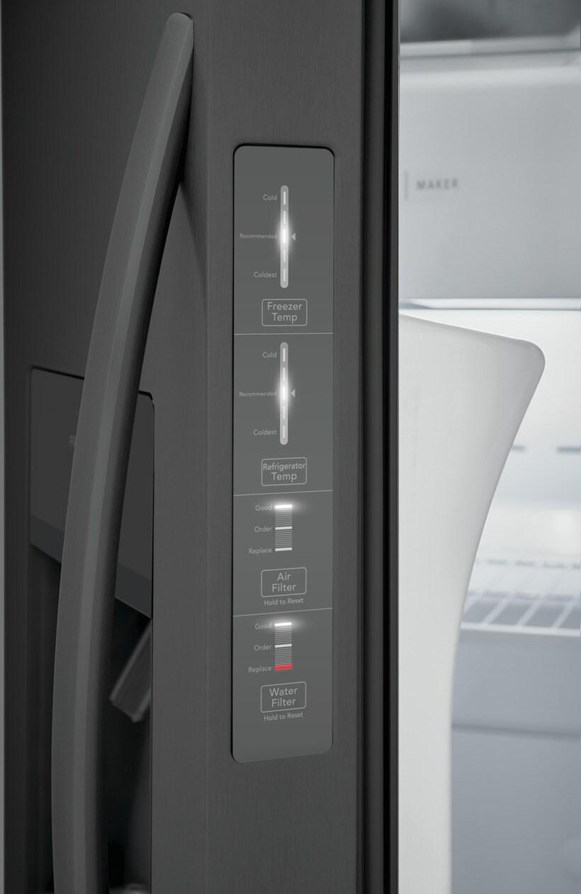 Frigidaire FRSS2623AD 26 Cu. Ft. 36" Standard Depth Side by Side Refrigerator