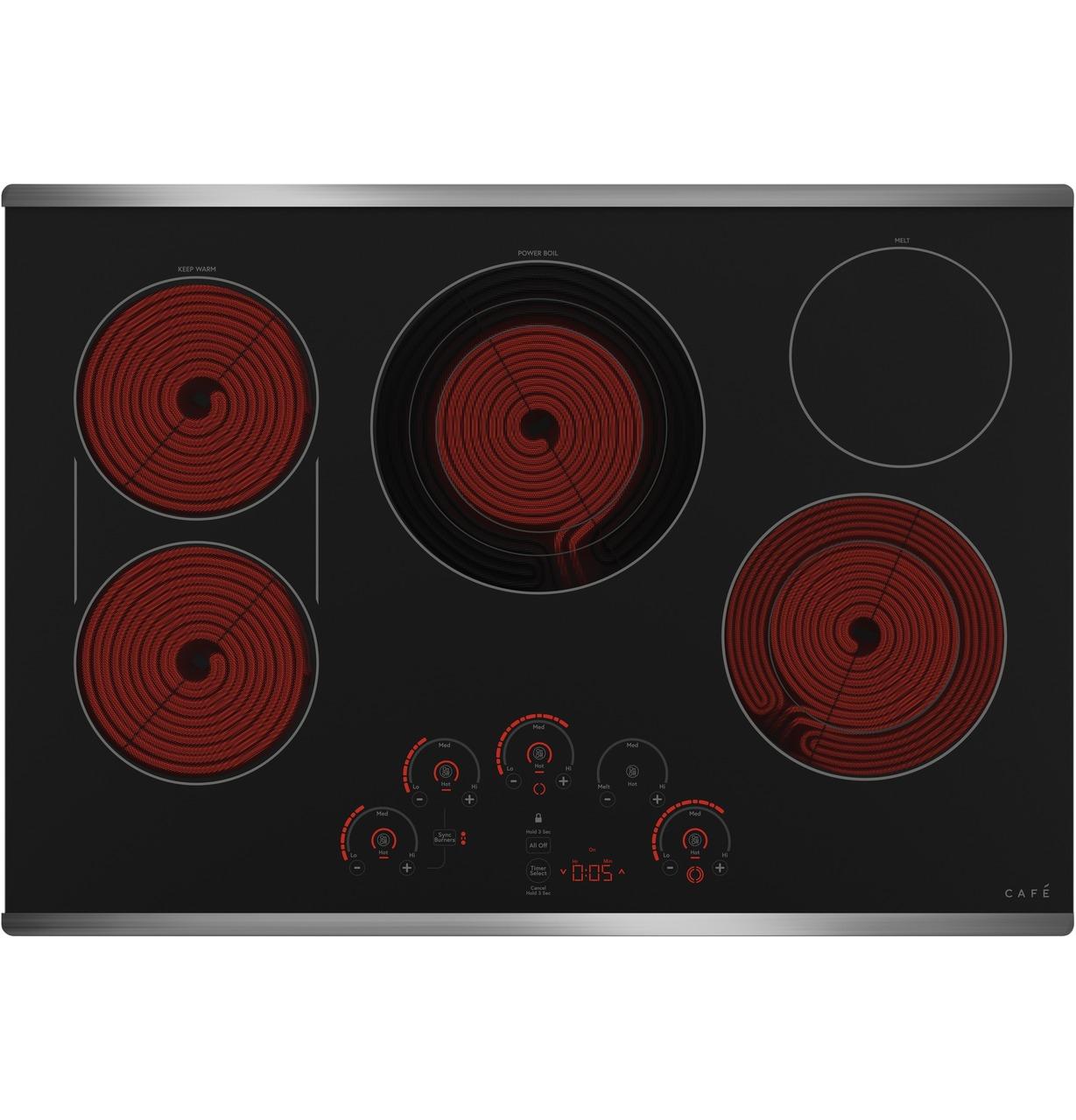 Caf(eback)™ 30" Touch-Control Electric Cooktop