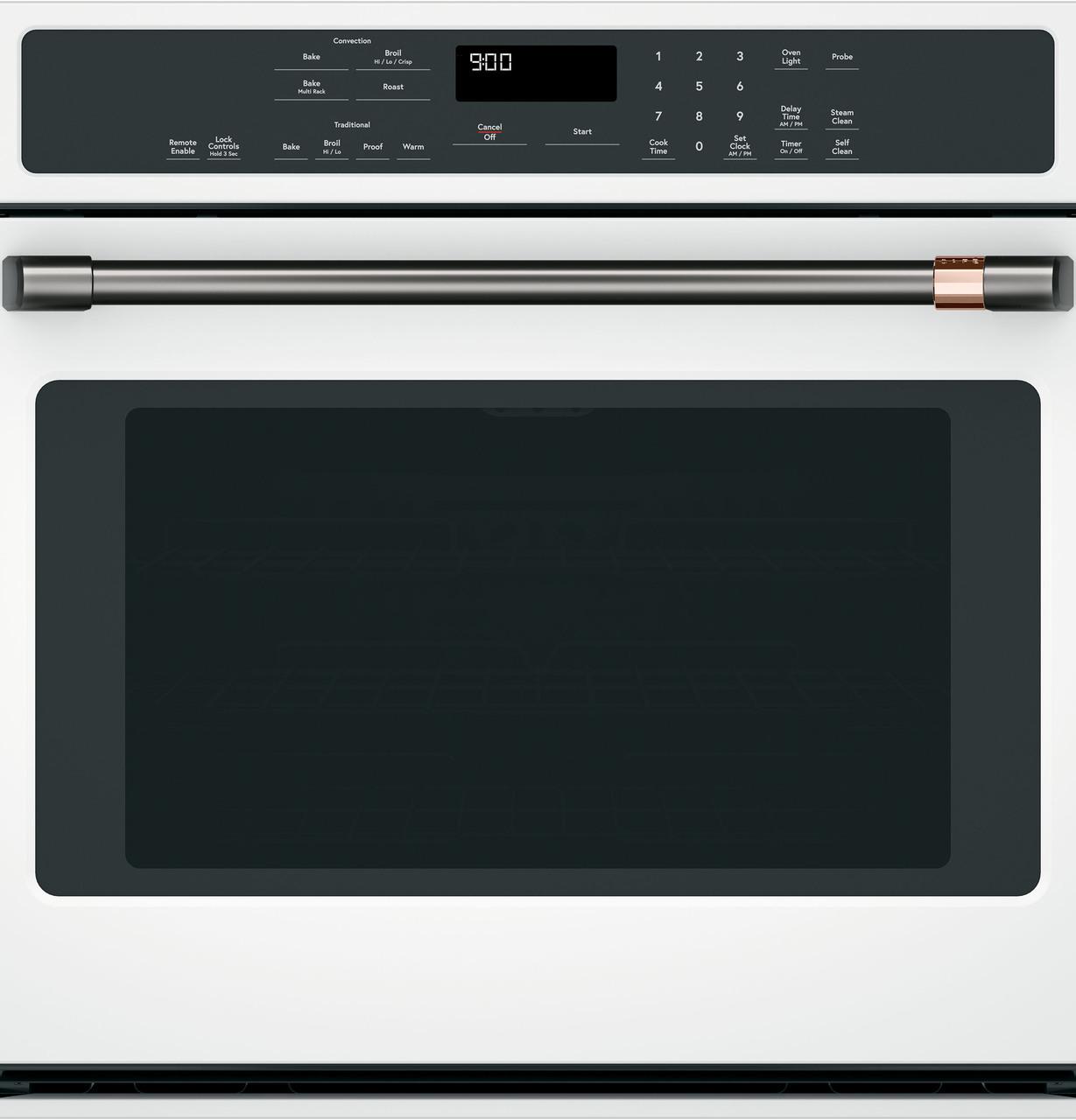 Cafe CXWS0H0PMBT CAF(EBACK)™ 30" Single Wall Oven Handle - Brushed Black