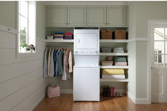 Frigidaire FLCE7522AW Electric Washer/Dryer Laundry Center - 3.9 Cu. Ft Washer and 5.5 Cu. Ft. Dryer