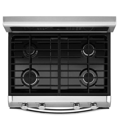 Whirlpool WGG555S0BS 6.0 Total cu. ft. Double Oven Gas Range with AccuBake® system